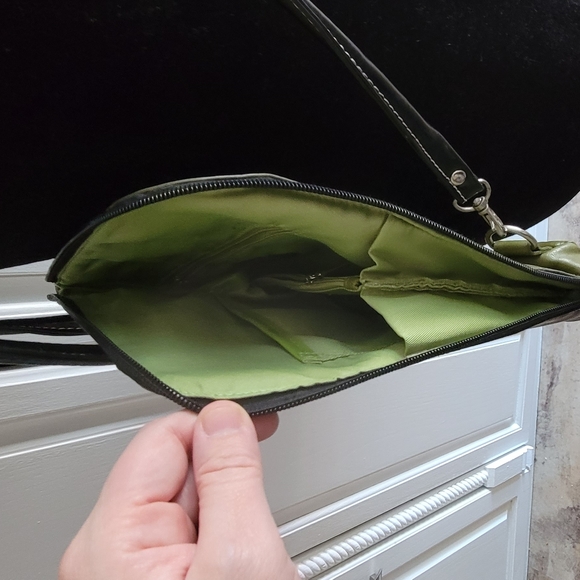 Espe Vegan Purse/backpack 11 x 10 Olive Green - Picture 7 of 12